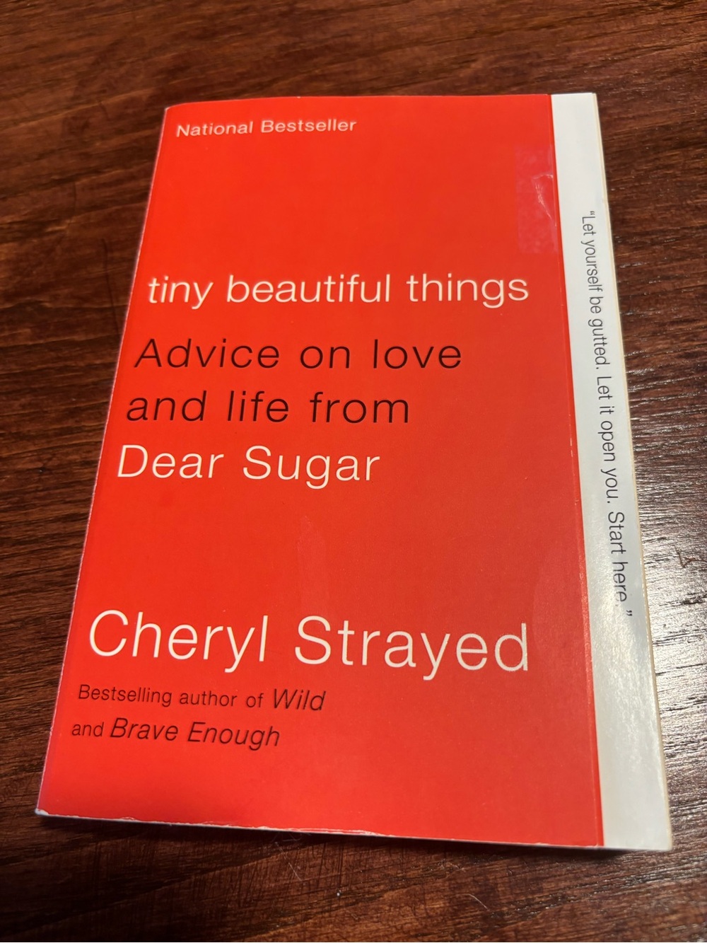 Cheryl Strayed 'Tiny Beautiful Things' Paperback